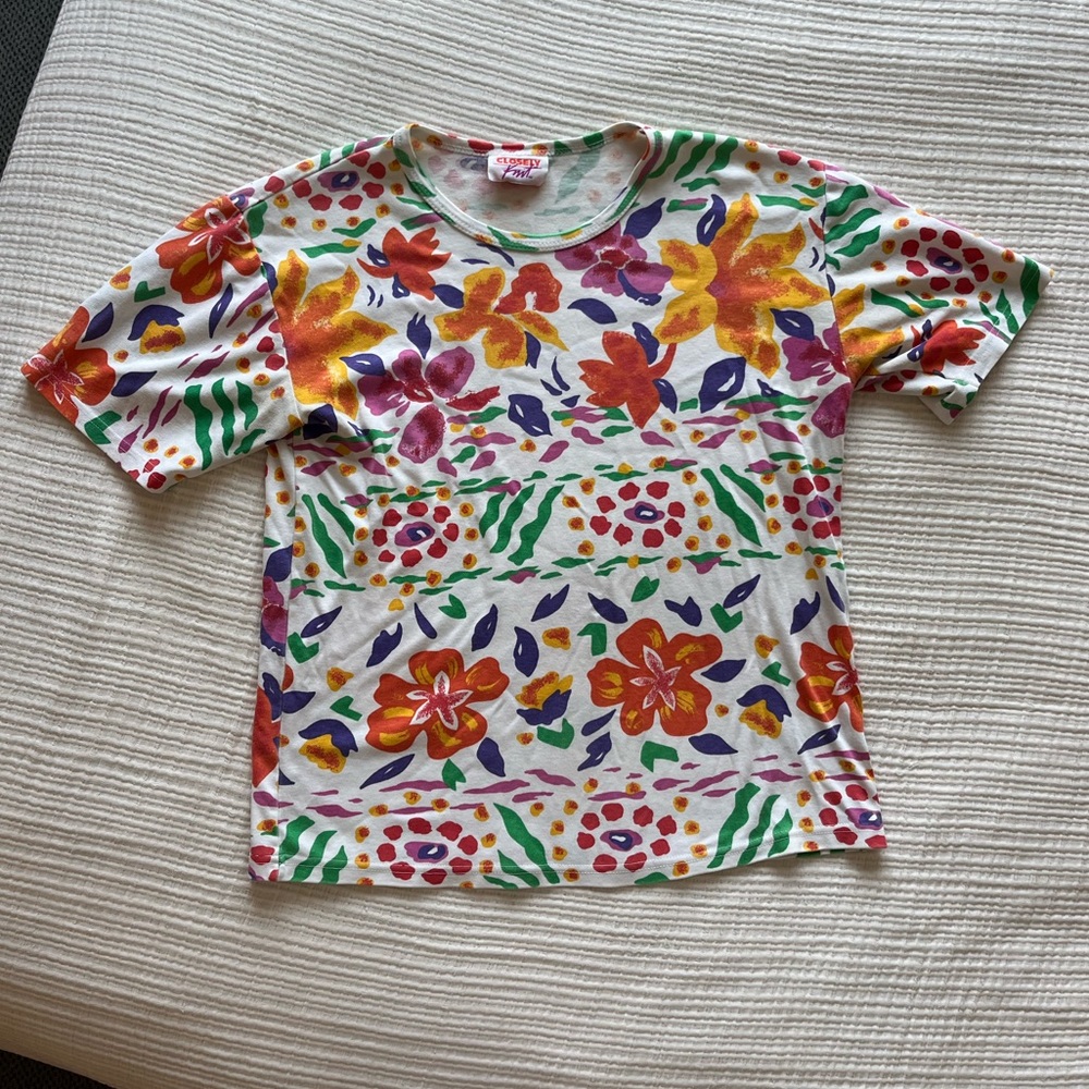 Colorful Floral Shirt